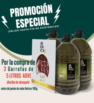 Aceite de Oliva Virgen Extra 5L x 3Ud PROMOCIÓN