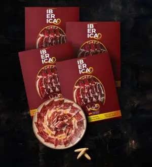 Jamón de Bellota 50% Raza Ibérica | Pack 4 Sobres cortados a cuchillo, 100g