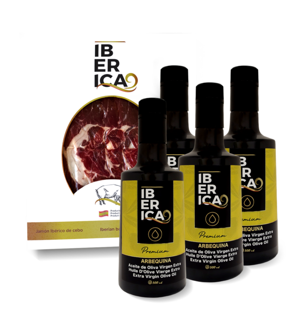 Pack AOVE Arbequina 500ml x 4 Ud.
